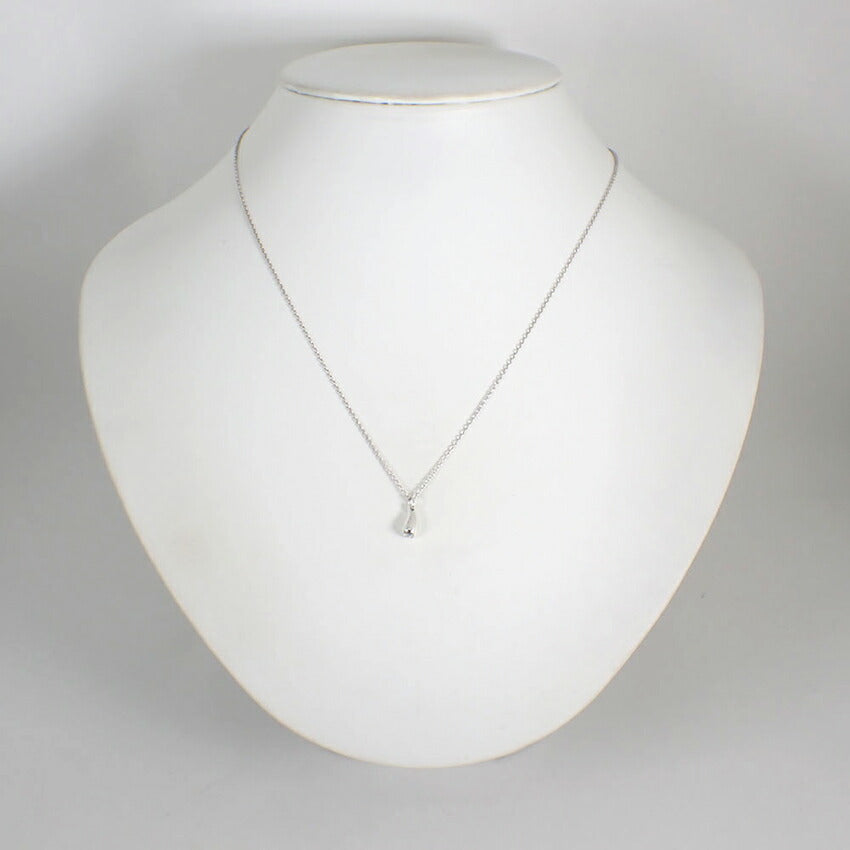 【中古】TIFFANY/ティファニー 925 ティアドロップ ペンダント/ネックレス/j80-17