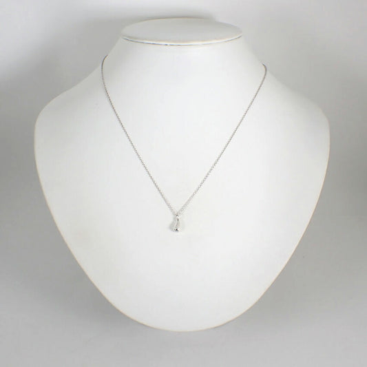 【中古】TIFFANY/ティファニー 925 ティアドロップ ペンダント/ネックレス/j80-17