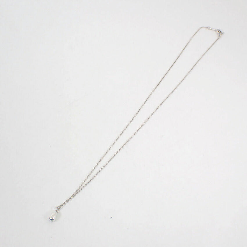 【中古】TIFFANY/ティファニー 925 ティアドロップ ペンダント/ネックレス/j80-17