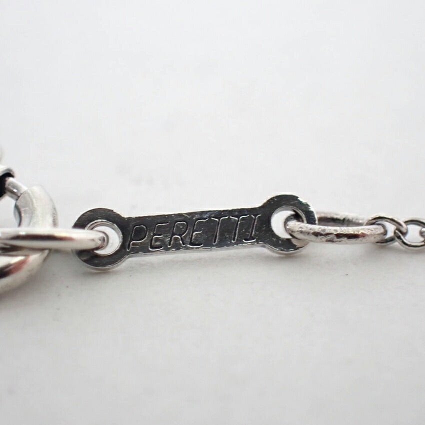 【中古】TIFFANY/ティファニー 925 ティアドロップ ペンダント/ネックレス/j80-17
