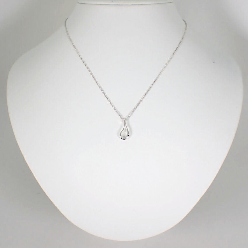 【中古】TIFFANY/ティファニー 925 オープンティアドロップ ペンダント/ネックレス/j81-6