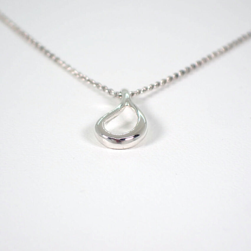 【中古】TIFFANY/ティファニー 925 オープンティアドロップ ペンダント/ネックレス/j81-6