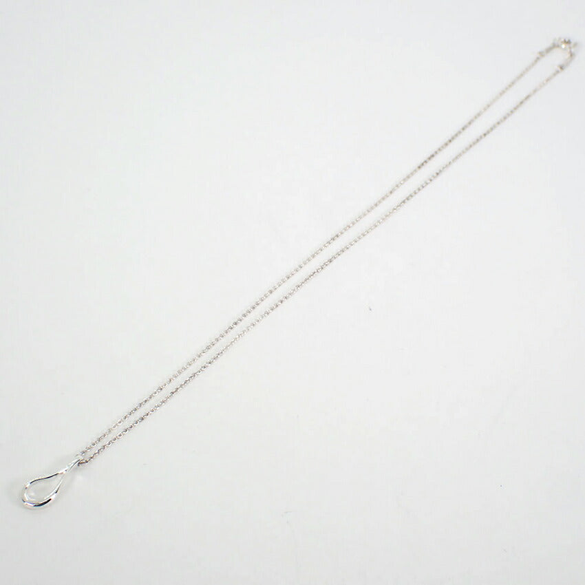【中古】TIFFANY/ティファニー 925 オープンティアドロップ ペンダント/ネックレス/j81-6