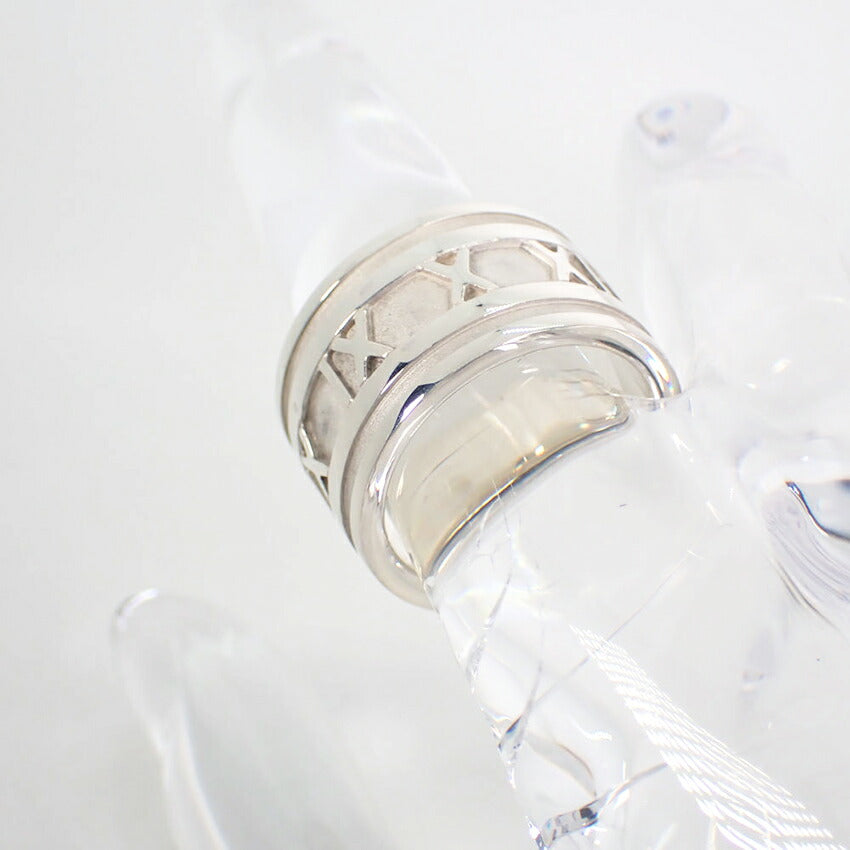 【中古】TIFFANY/ティファニー 925 アトラス ワイド リング /10号/j82-25