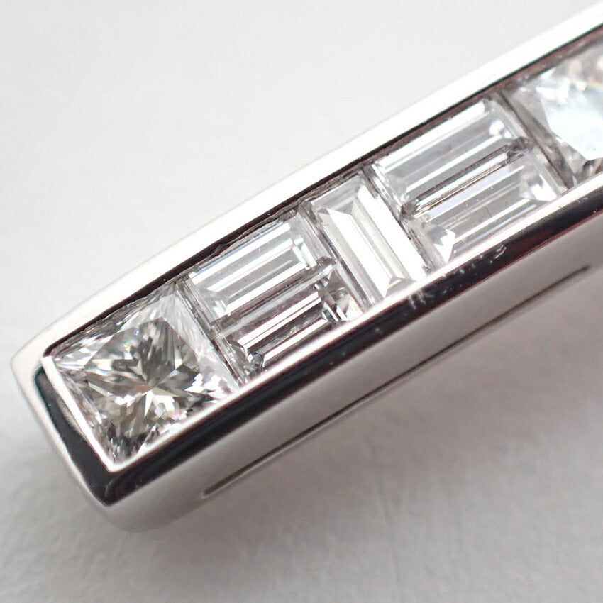 【中古】Pt900/850 ダイヤモンド  ペンダント/ネックレス/j83-1
