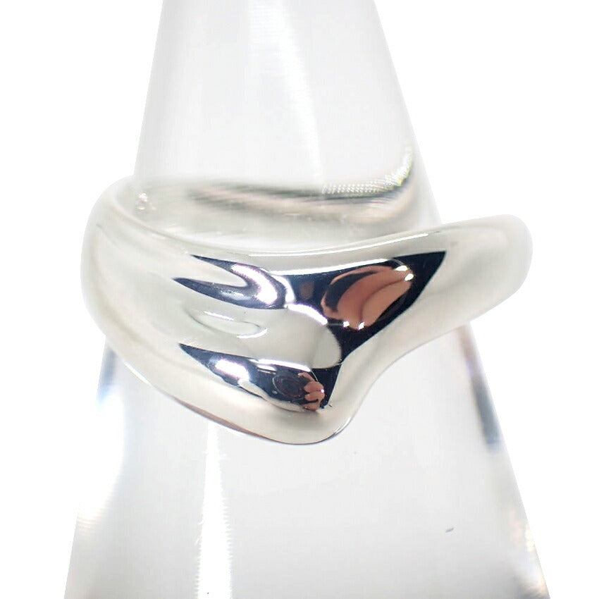 【中古】TIFFANY/ティファニー 925 カーブドウェーブ リング /9.5号/j85-3