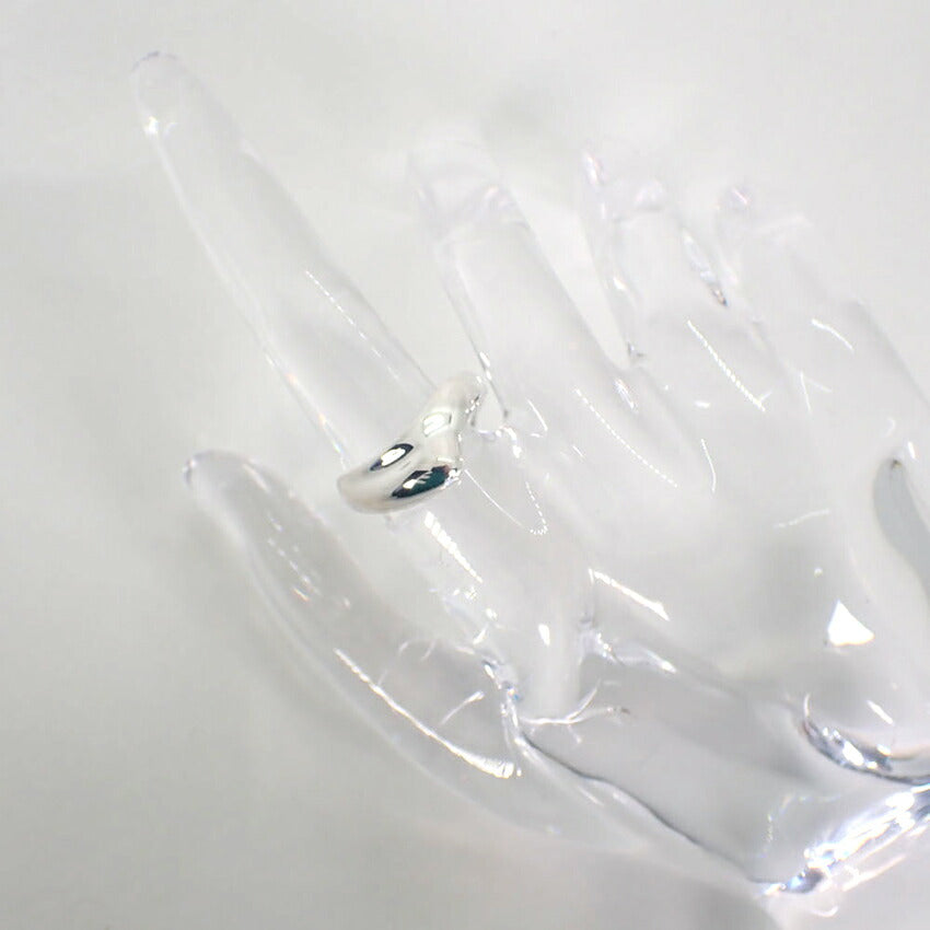 【中古】TIFFANY/ティファニー 925 カーブドウェーブ リング /9.5号/j85-3