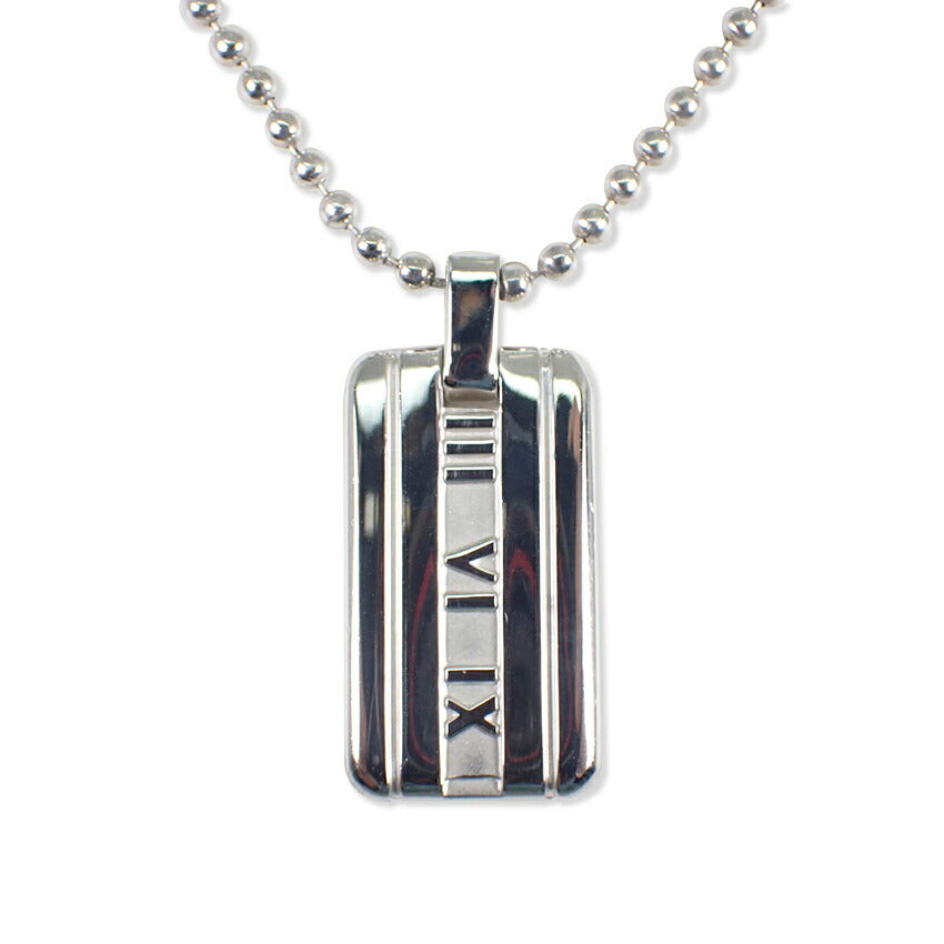【中古】TIFFANY/ティファニー 925 アトラス バー ペンダント/ネックレス/j87-3