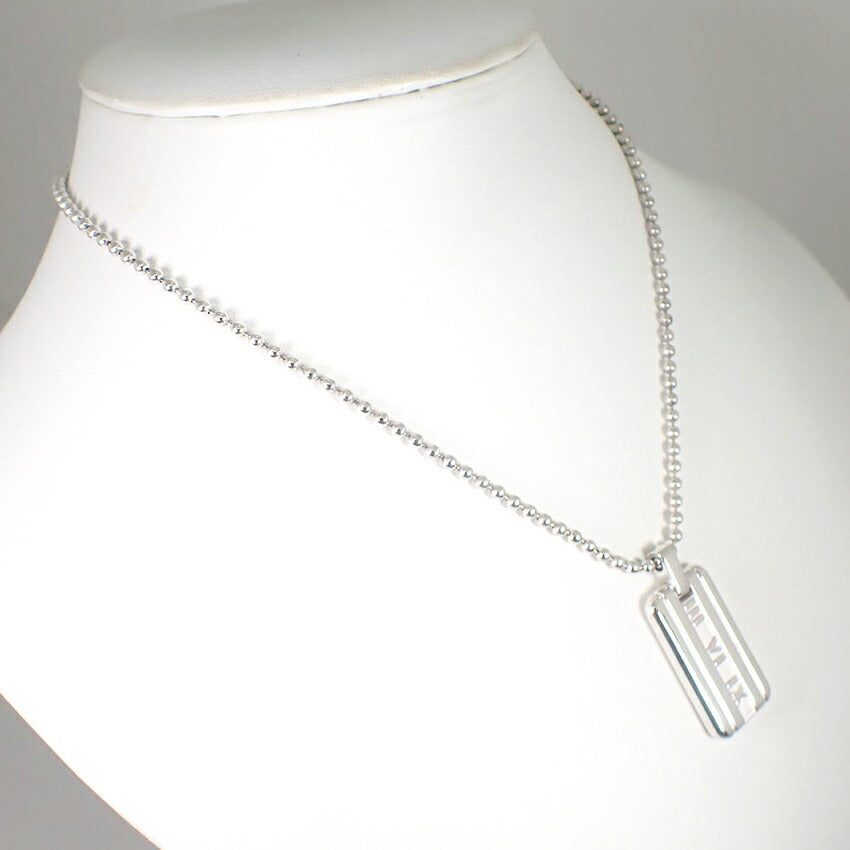 【中古】TIFFANY/ティファニー 925 アトラス バー ペンダント/ネックレス/j87-3