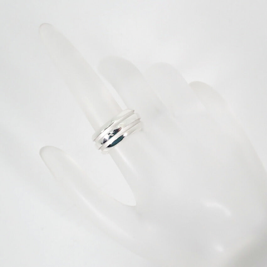 【中古】TIFFANY/ティファニー 925 ダブルライン リング /9号/j88-6