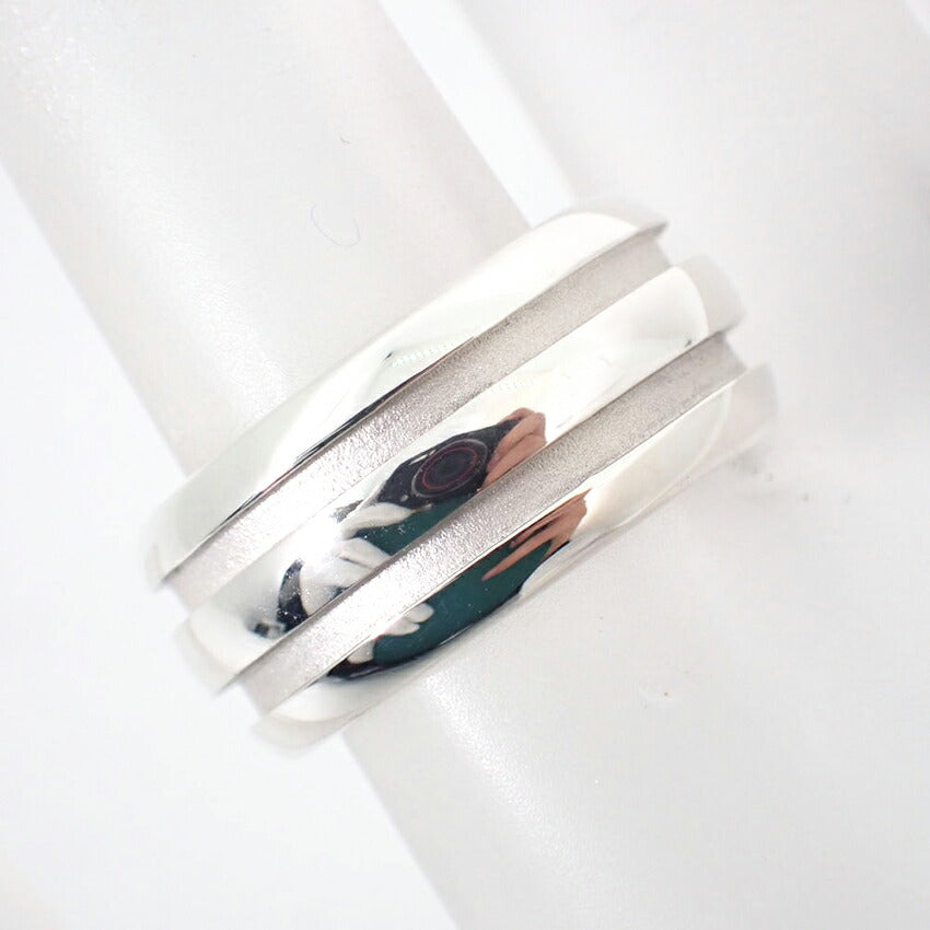 【中古】TIFFANY/ティファニー 925 ダブルライン リング /9号/j88-6