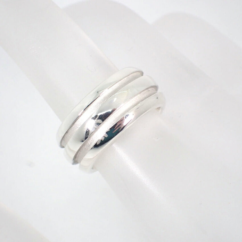 【中古】TIFFANY/ティファニー 925 ダブルライン リング /9号/j88-6