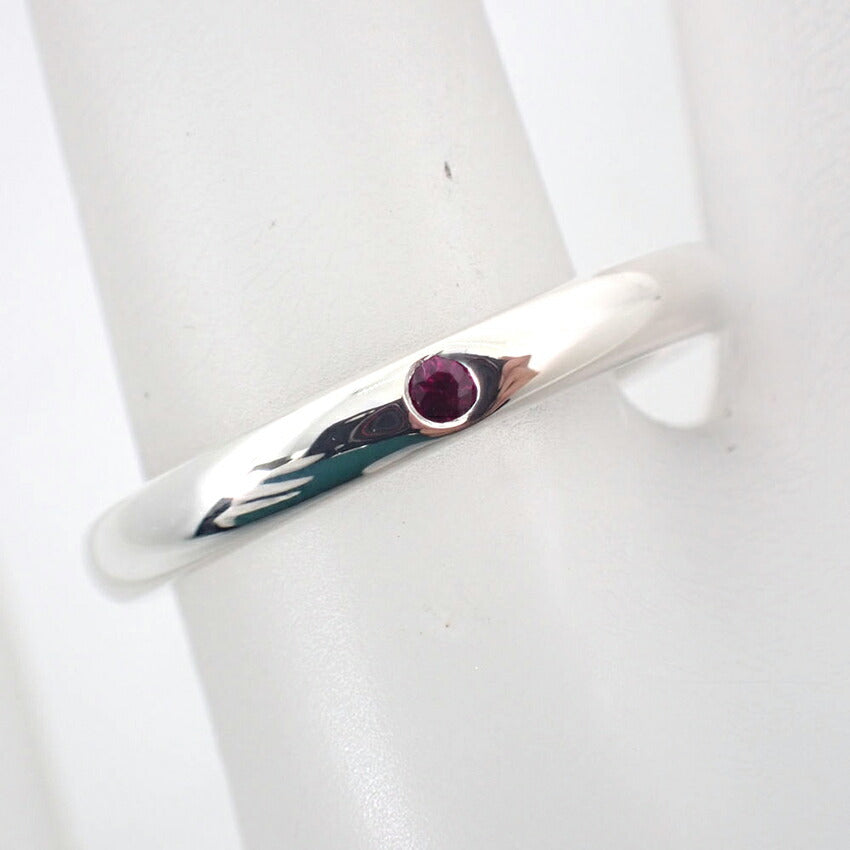 【中古】TIFFANY/ティファニー/925/ルビー/スタッキングバンドリング/10号/j89-10