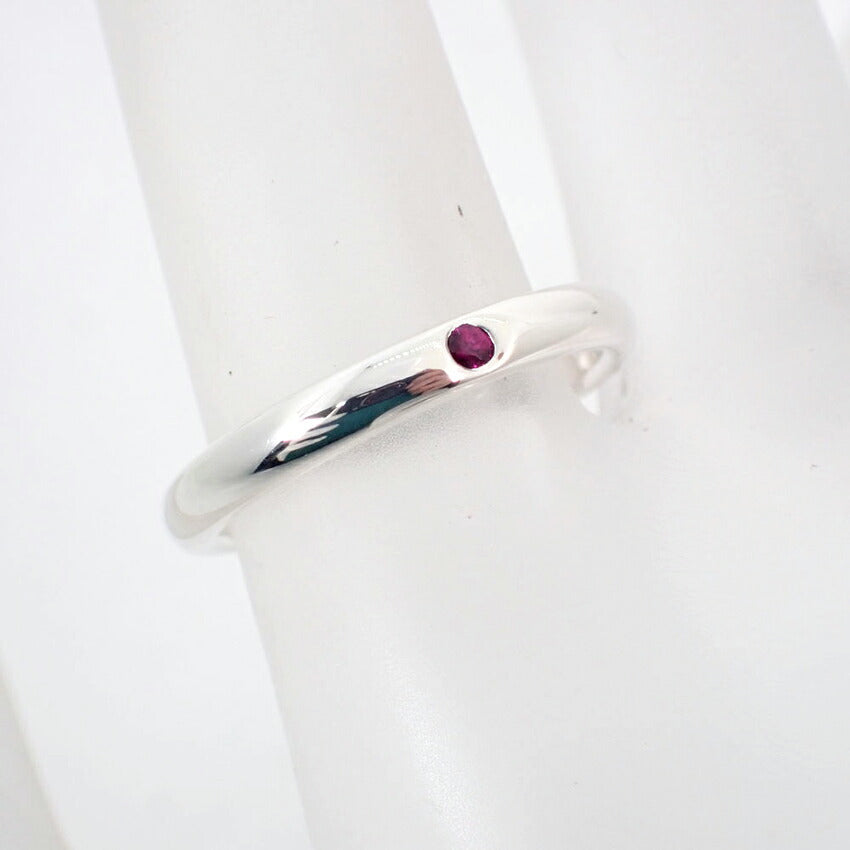 【中古】TIFFANY/ティファニー/925/ルビー/スタッキングバンドリング/10号/j89-10