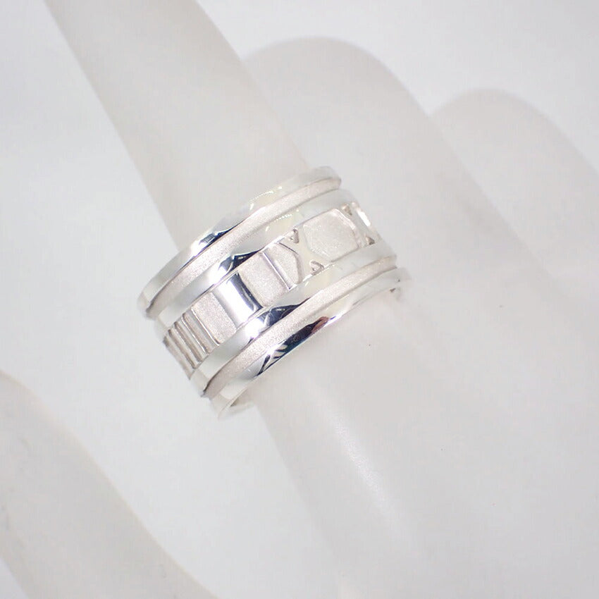 【中古】TIFFANY/ティファニー/925/アトラス/ワイド/リング/14号/j89-8