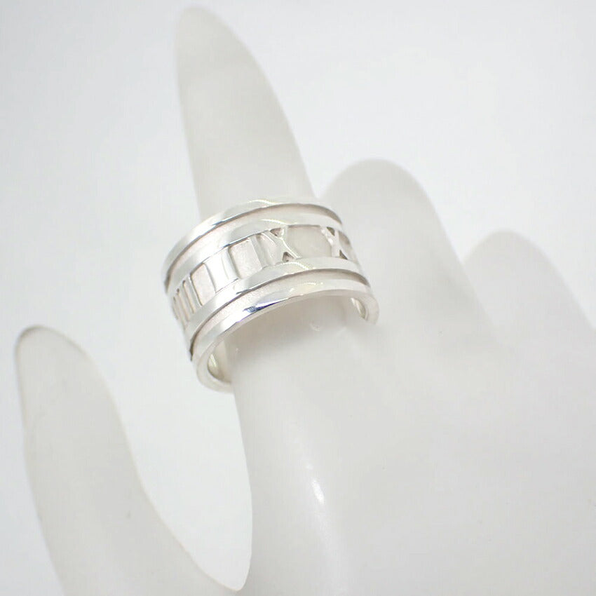【中古】TIFFANY/ティファニー/925/アトラス/ワイド/リング/14号/j89-8