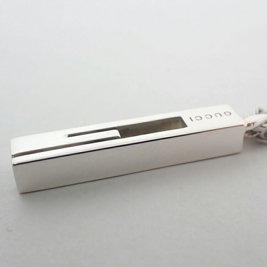 【中古】GUCCI/グッチ/925/Gモチーフ/ペンダント/喜平ネックレス/j89-9