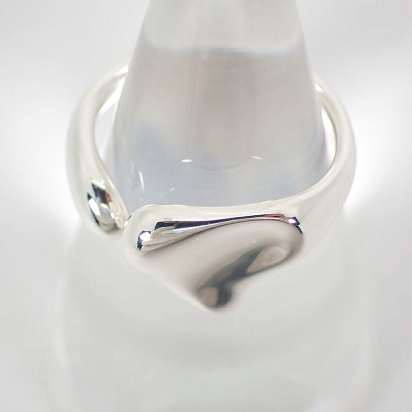 【中古】TIFFANY/ティファニー 925 ハートリング /12号/j9-6