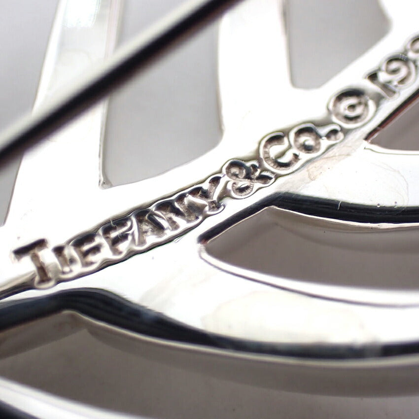 【中古】TIFFANY/ティファニー 925 リーフ ブローチ/j90-3