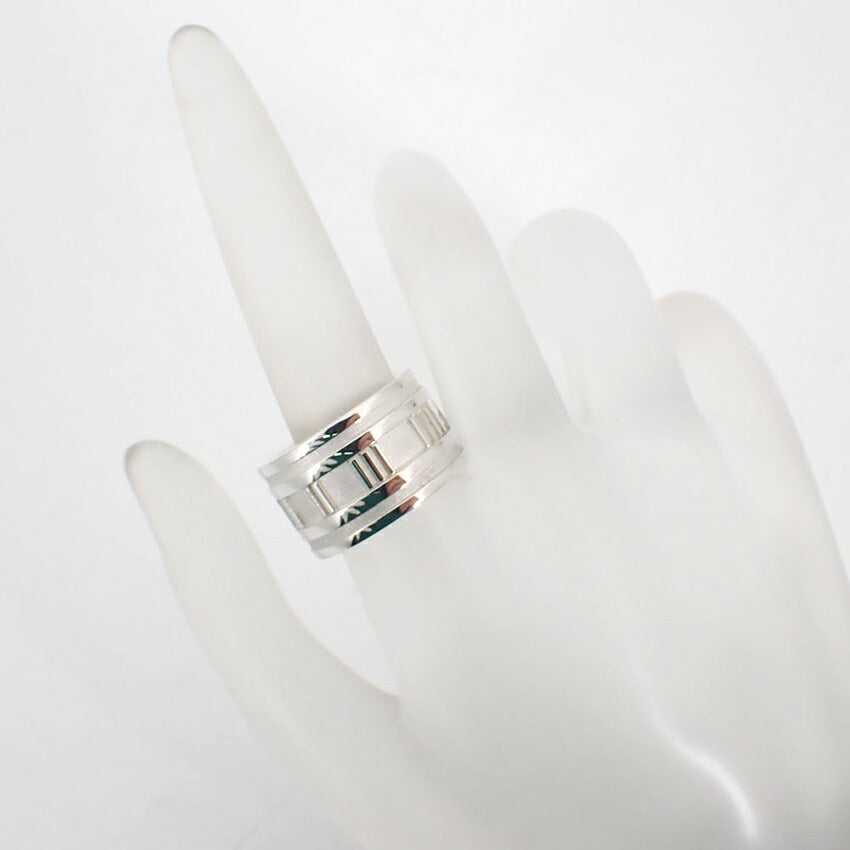 【中古】TIFFANY/ティファニー 925 アトラス ワイド リング /11.5号/j90-5