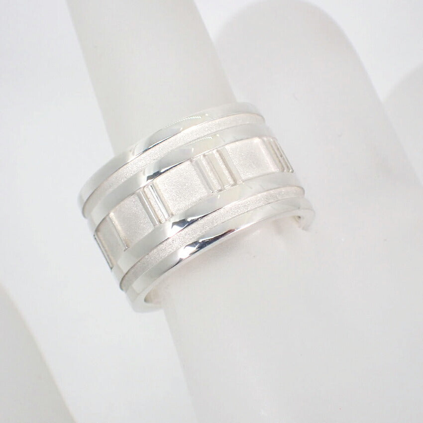【中古】TIFFANY/ティファニー 925 アトラス ワイド リング /11.5号/j90-5