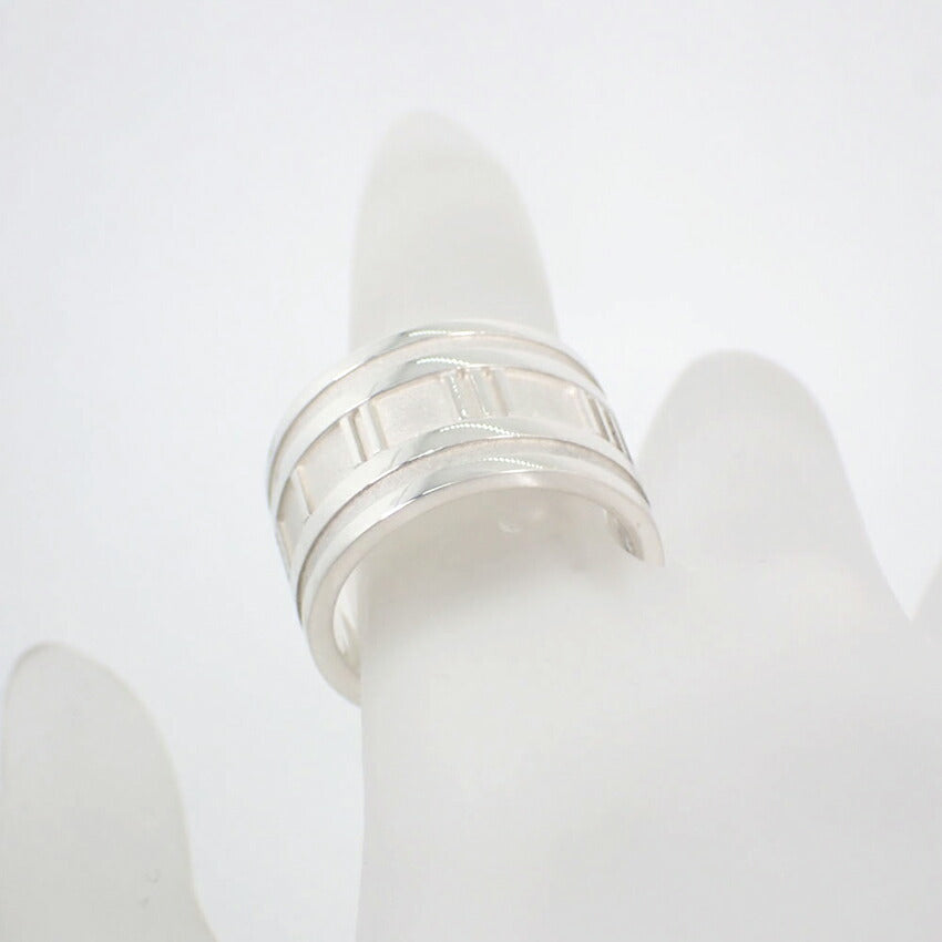 【中古】TIFFANY/ティファニー 925 アトラス ワイド リング /11.5号/j90-5