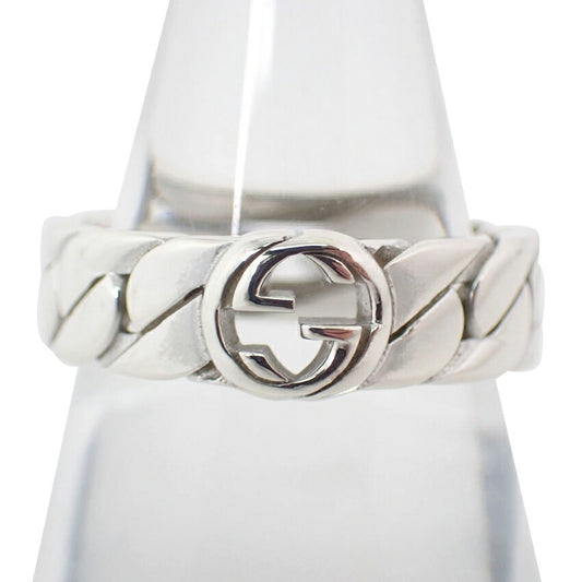 【中古】GUCCI/グッチ 925 インターロッキングG リング /18号/j90-6