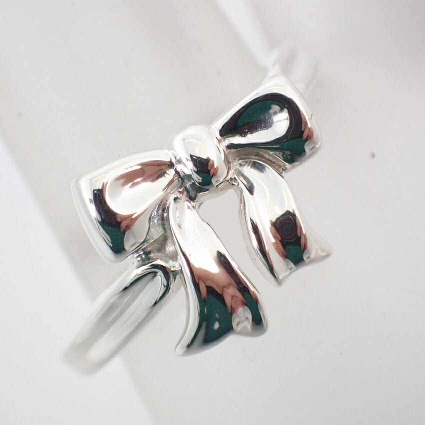 【中古】TIFFANY/ティファニー/925/リボン/リング/14.5号/j91-1