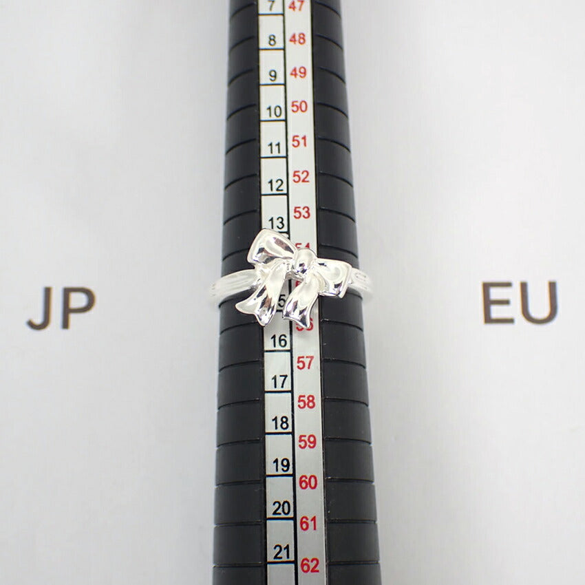 【中古】TIFFANY/ティファニー/925/リボン/リング/14.5号/j91-1