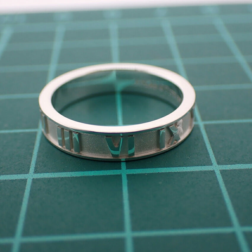 【中古】TIFFANY/ティファニー 925 アトラス リング /10号/j92-3