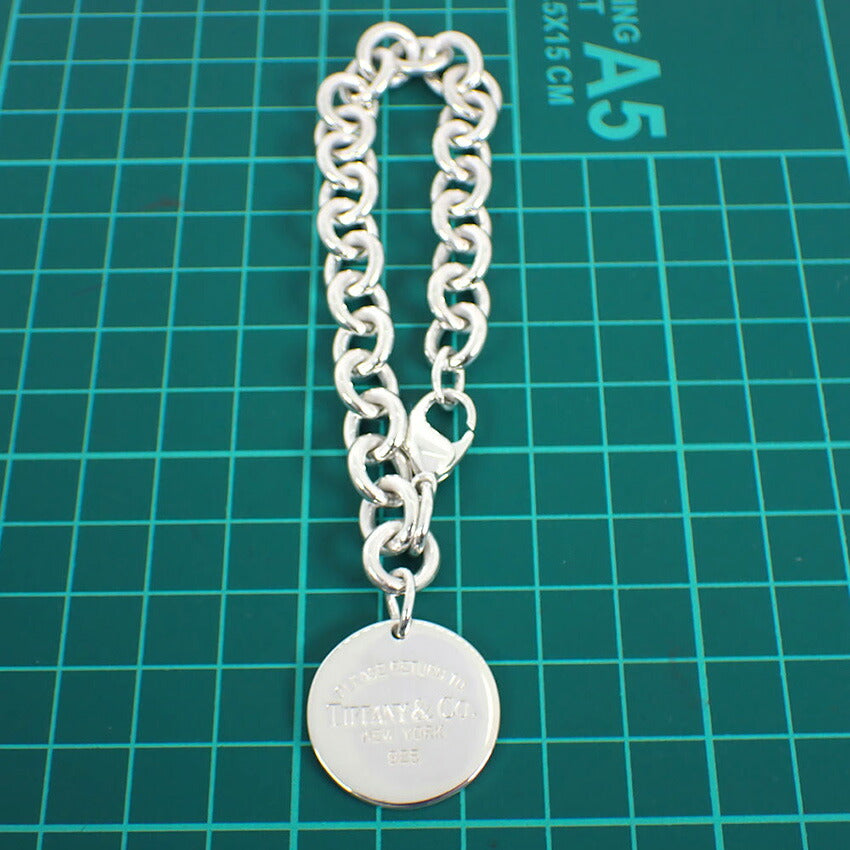 【中古】TIFFANY/ティファニー 925 リターントゥティファニー タグ ブレスレット/j93-10
