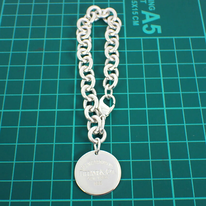 【中古】TIFFANY/ティファニー 925 リターントゥティファニー タグ ブレスレット/j93-10