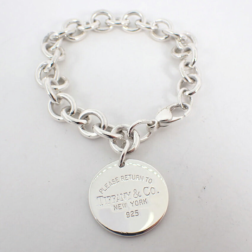 【中古】TIFFANY/ティファニー 925 リターントゥティファニー タグ ブレスレット/j93-10