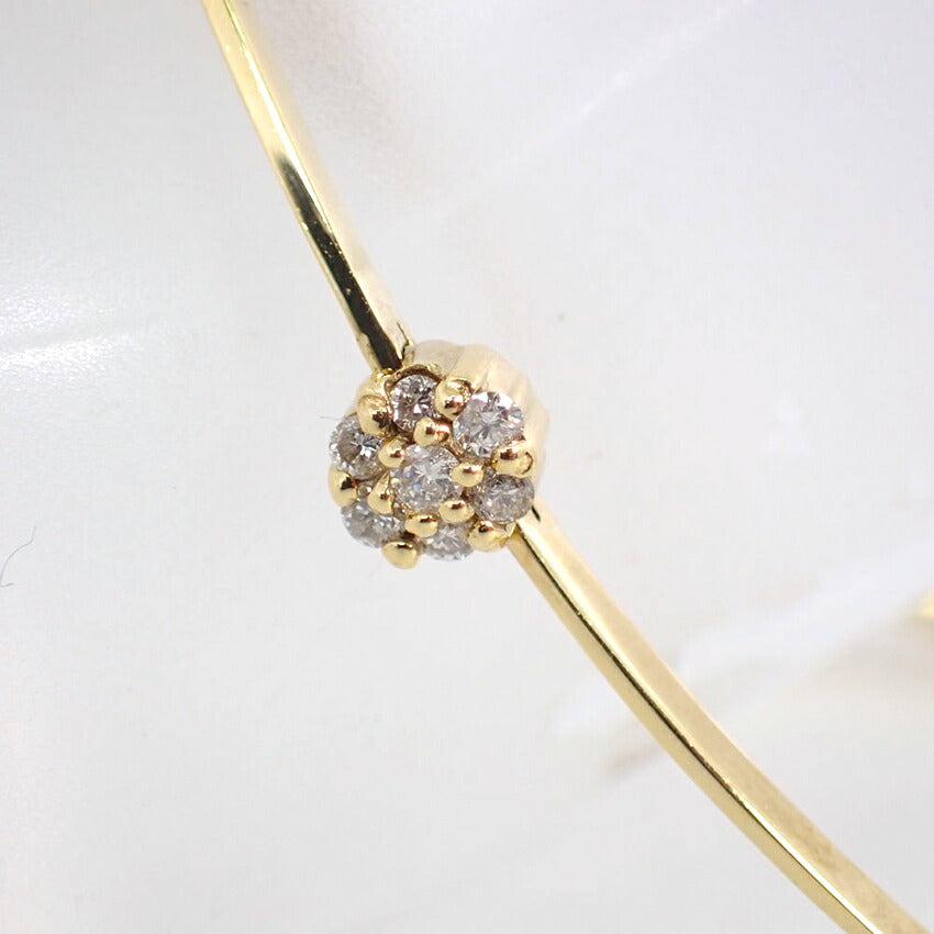 【中古】K18 ダイヤモンド/0.37ct ブレスレット/j94-5