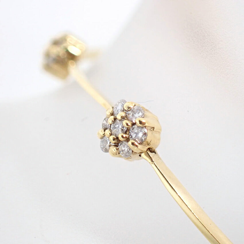 【中古】K18 ダイヤモンド/0.37ct ブレスレット/j94-5