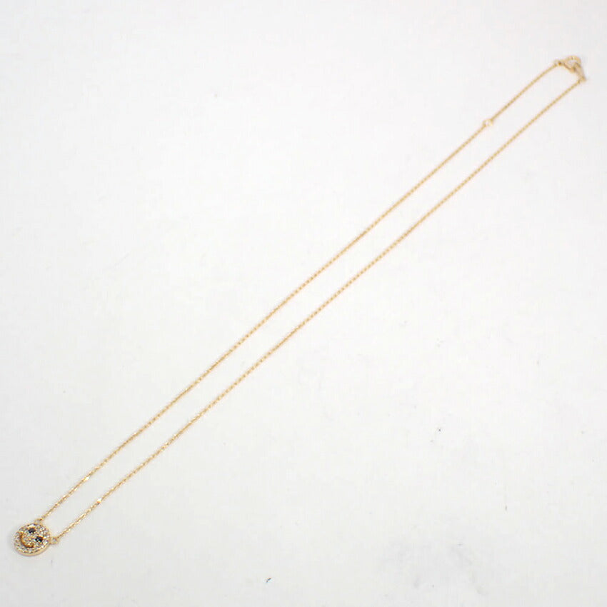 【中古】K18 ダイヤモンド  ネックレス/j94-9