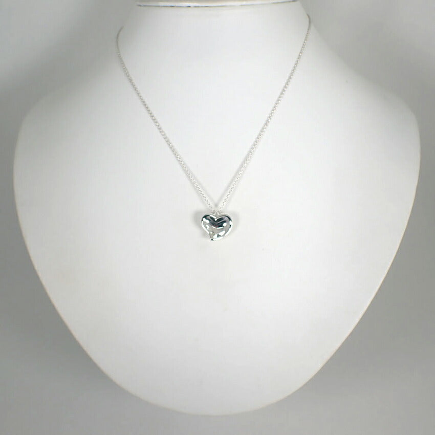 【中古】TIFFANY/ティファニー 925 フルハート ペンダント/ネックレス/j97-2