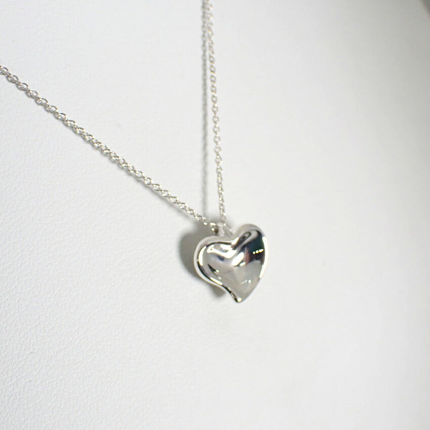 【中古】TIFFANY/ティファニー 925 フルハート ペンダント/ネックレス/j97-2