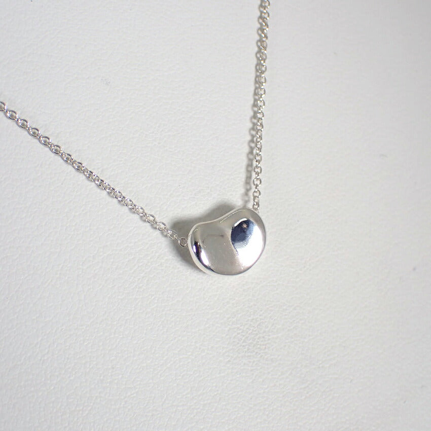 【中古】TIFFANY/ティファニー 925 ビーン ペンダント/ネックレス/j98-4