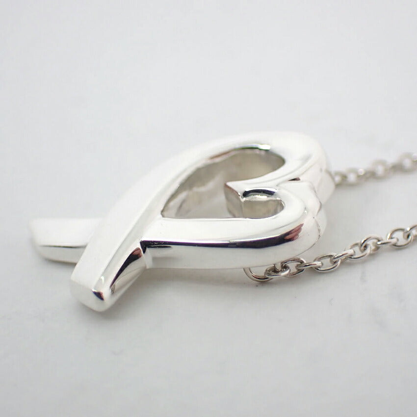 【中古】TIFFANY/ティファニー 925 ラビングハート ペンダント/ネックレス/j98-7