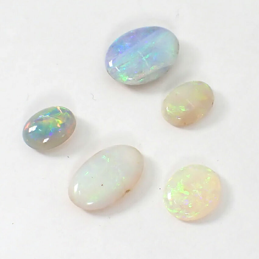 【中古】オパール/ブラックオパール 5点 ルース/lu1-10