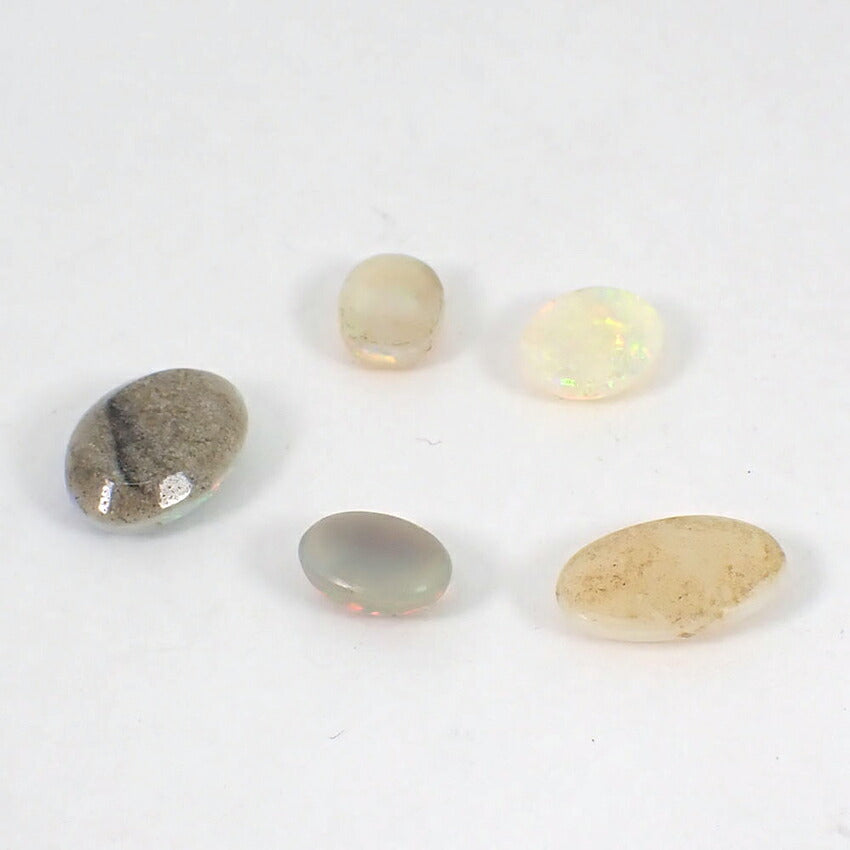 【中古】オパール/ブラックオパール 5点 ルース/lu1-10