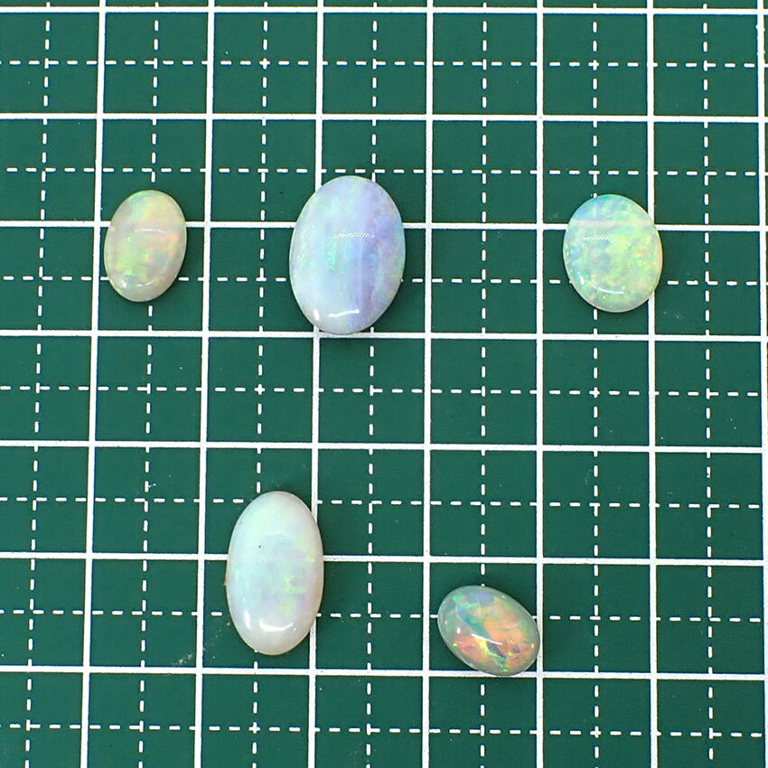 【中古】オパール/ブラックオパール 5点 ルース/lu1-10