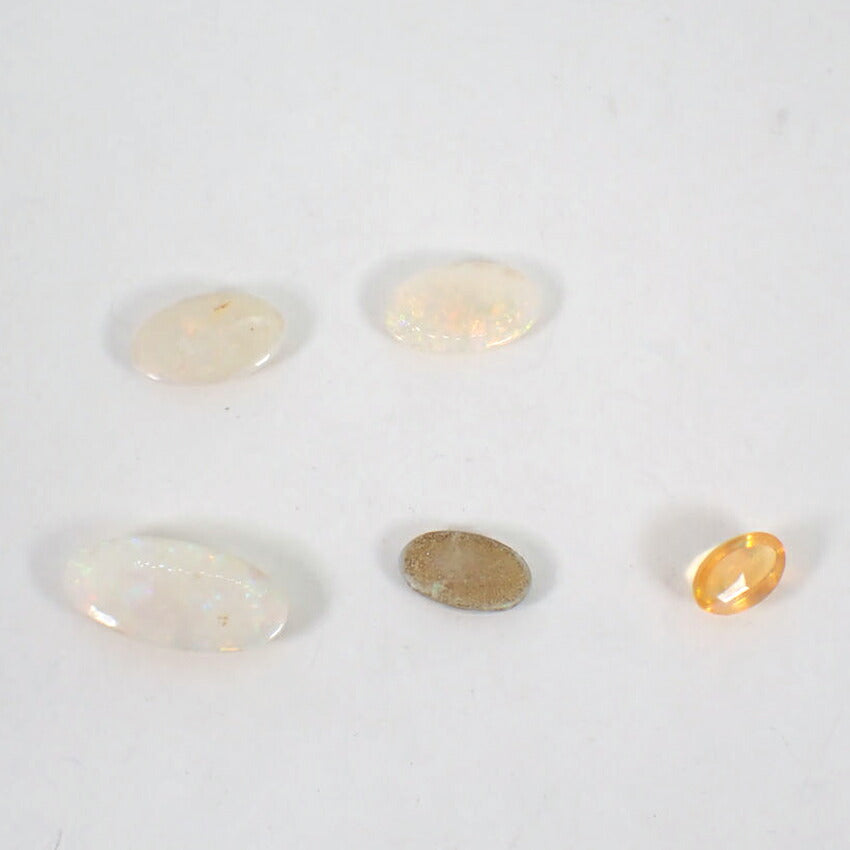 【中古】オパール5点 ルース/lu1-6