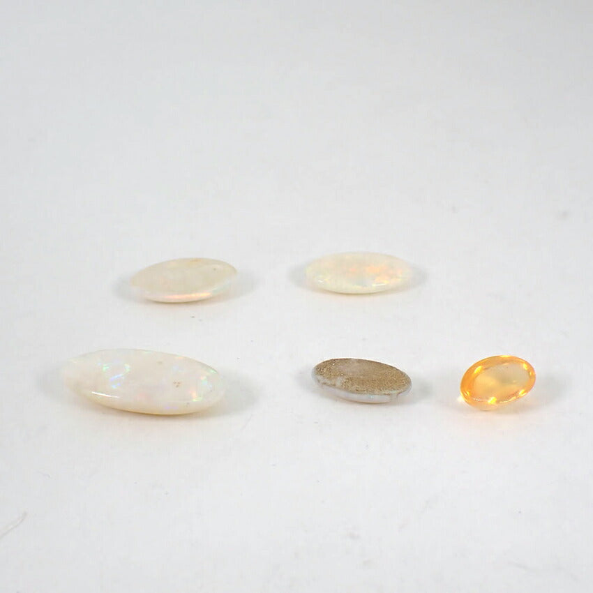 【中古】オパール5点 ルース/lu1-6