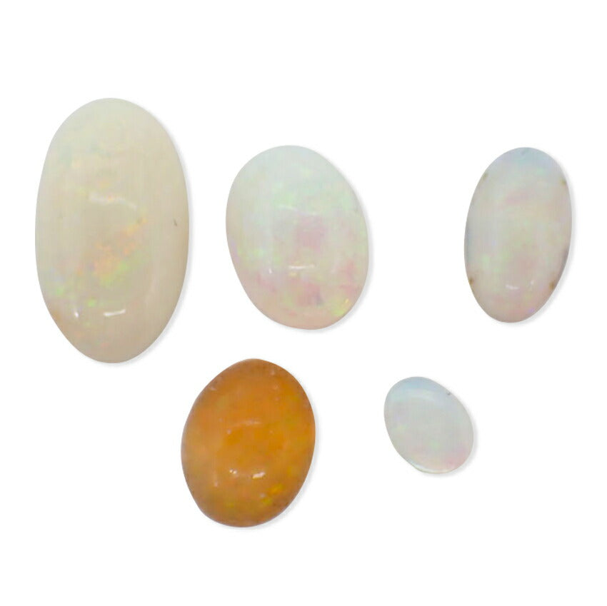 【中古】オパール5点 ルース/lu1-7