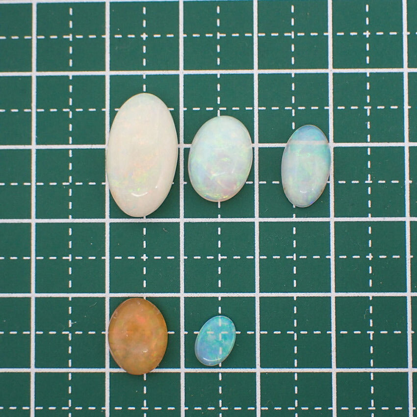 【中古】オパール5点 ルース/lu1-7